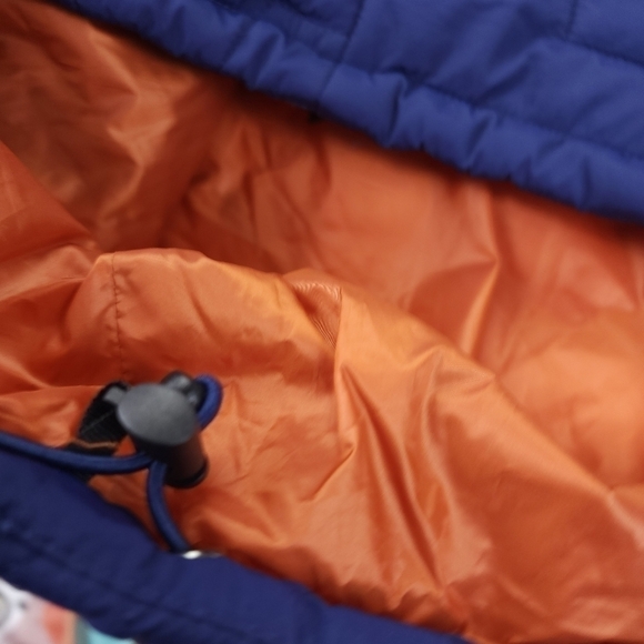 New Magellan Orange Blue Men's Puffer Coat Sz XL - Picture 7 of 14
